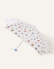 London Print Umbrella, , large