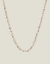 Cupchain Crystal Tennis Necklace, , large