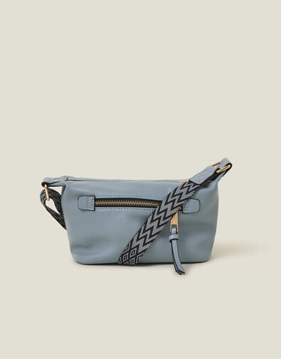 Mini Cross-Body Bag , Blue (BLUE), large