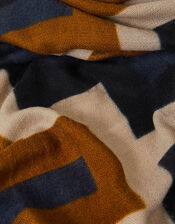 Super-Soft Blanket Scarf, Multi (DARKS-MULTI), large