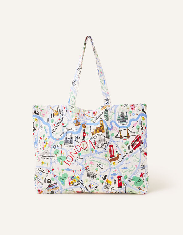 Harrods multi Small King's Coronation Tote Bag