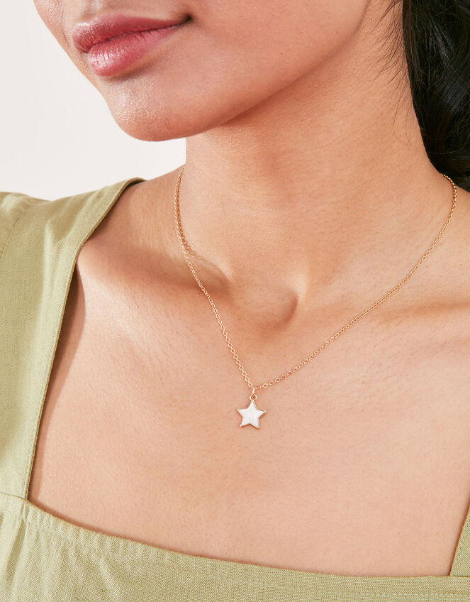 Star Pendant Necklace, , large