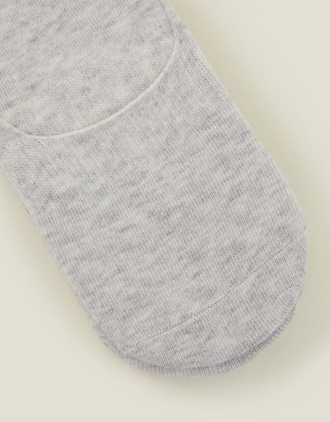 3-Pack Trainer Socks, Grey (GREY), large