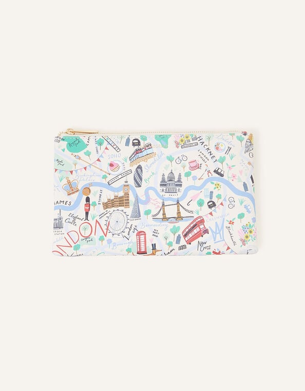 London Print Pencil Case, , large