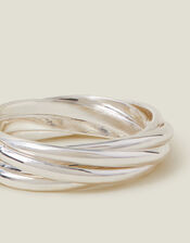 Interlocking Ring, Silver (SILVER), large