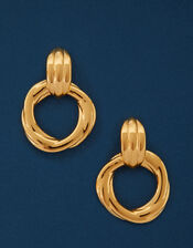 14ct Gold-Plated Door Knocker Studs, , large