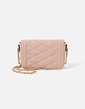 STAISE Designer Crossbody Bags for Women, Small Quilted Leather Handbags,  Trendy Womens Mini Purse, Shoulder Bag Chain Strap (Beige): Handbags