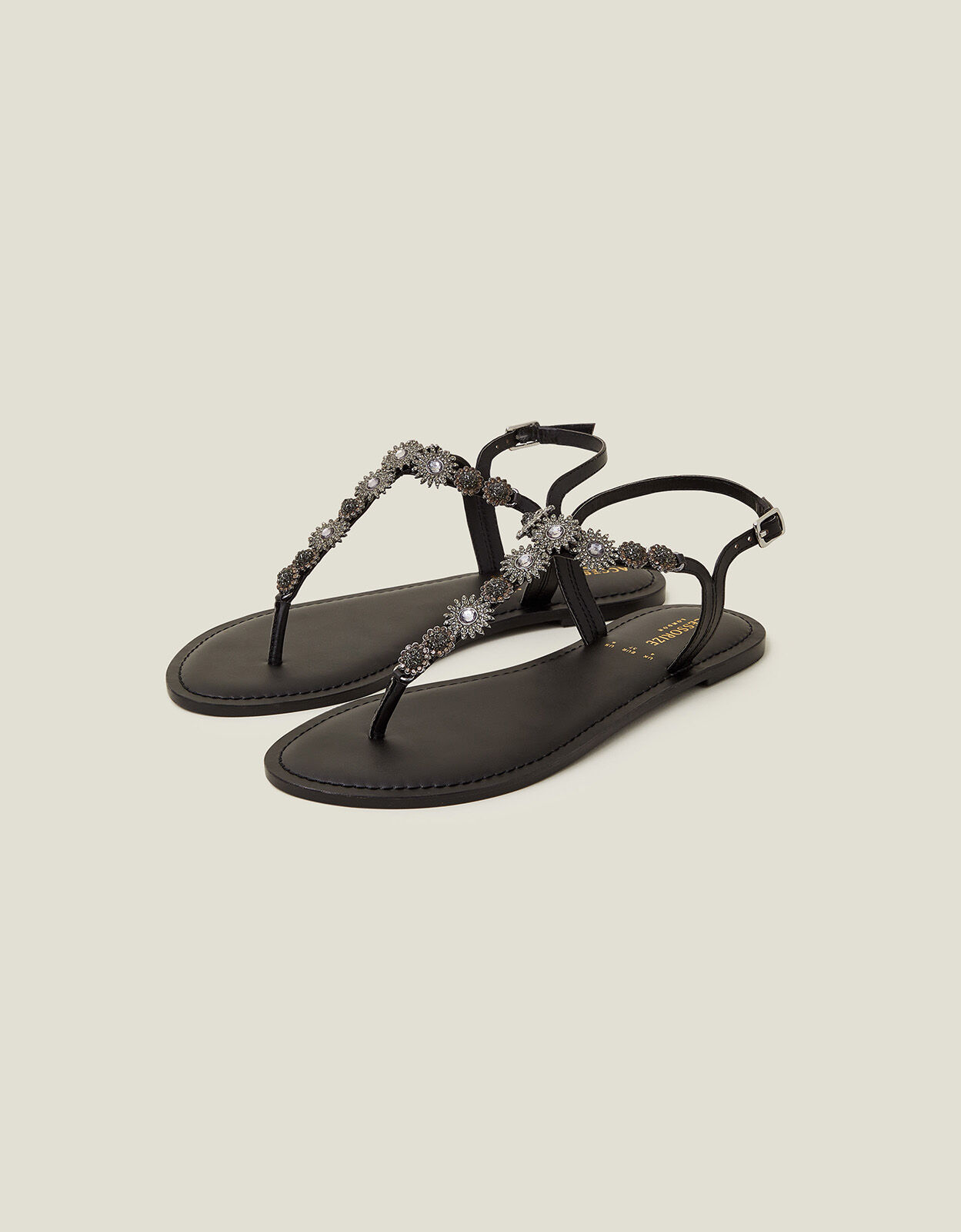 Buy ALL THAT GLITTER SILVER FLAT SANDALS for Women Online in India