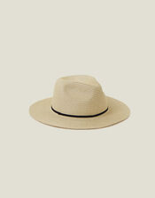 Packable Panama Hat, Natural (NATURAL), large