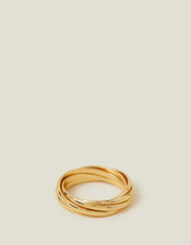 Interlocking Ring, Gold (GOLD), large