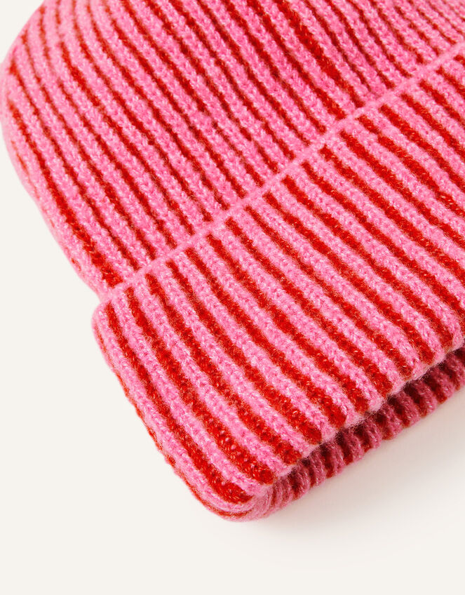 Paris Knit Beanie, Pink (PINK), large