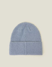 Soho Knit Beanie, Blue (BLUE), large