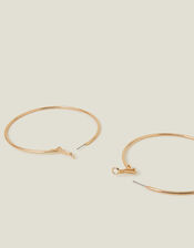 Mid-Size Simple Hoops, Gold (GOLD), large