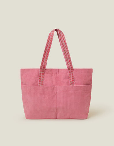 Large Cord Shopper Bag, Pink (PINK), large