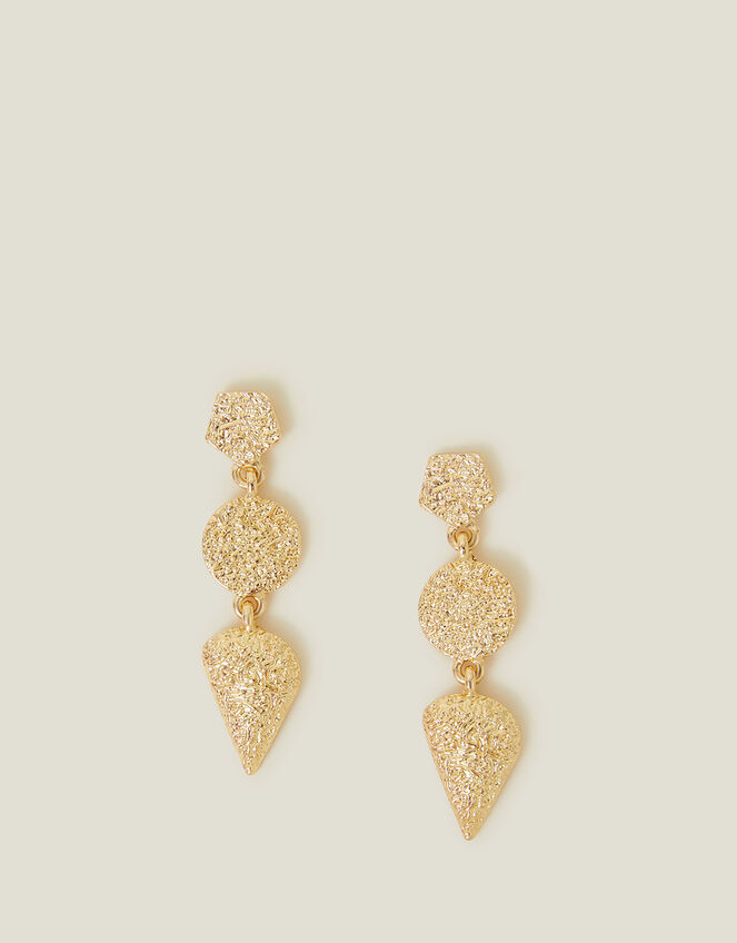 Geometric Drop Earrings, , large