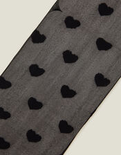 Heart Printed Tights, , large