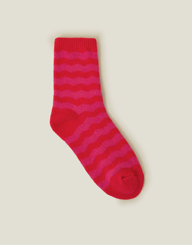 Stripe Cosy Socks, , large