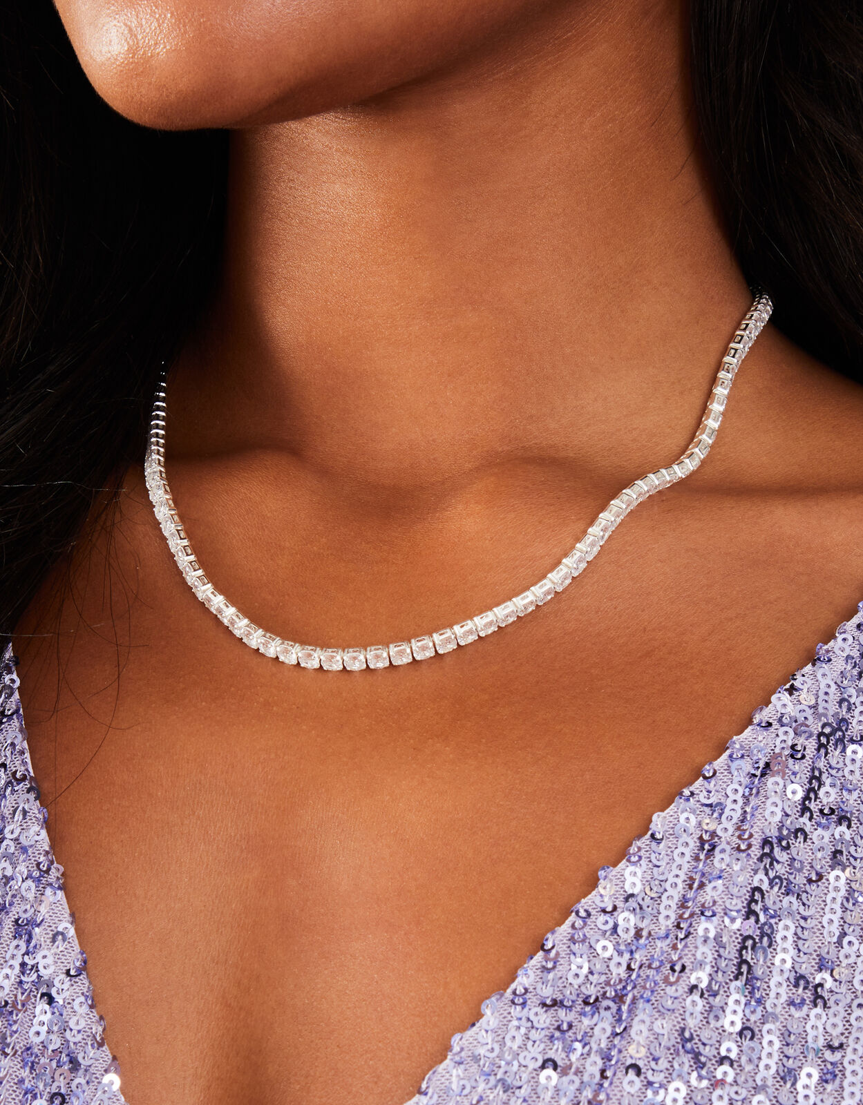 Diamond Tennis Necklace - 993J3CBADFGNKWG – Carter Jewelers