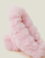 Faux Fur Claw Clip, , large