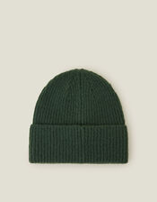 Soho Knit Beanie, Green (KHAKI), large