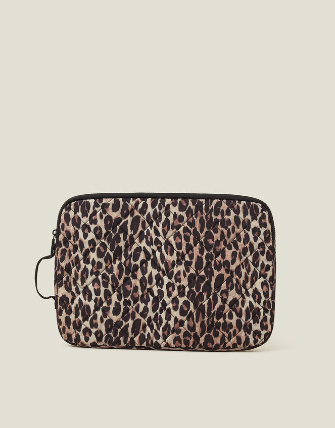 Leopard Print Laptop Case, , large