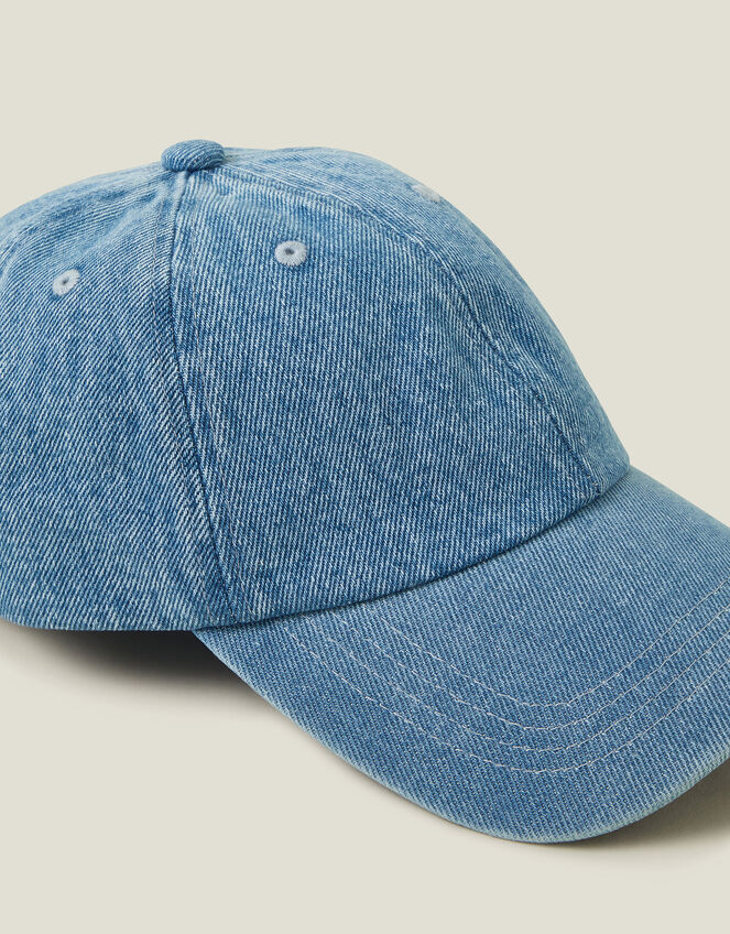 Denim Cap, , large