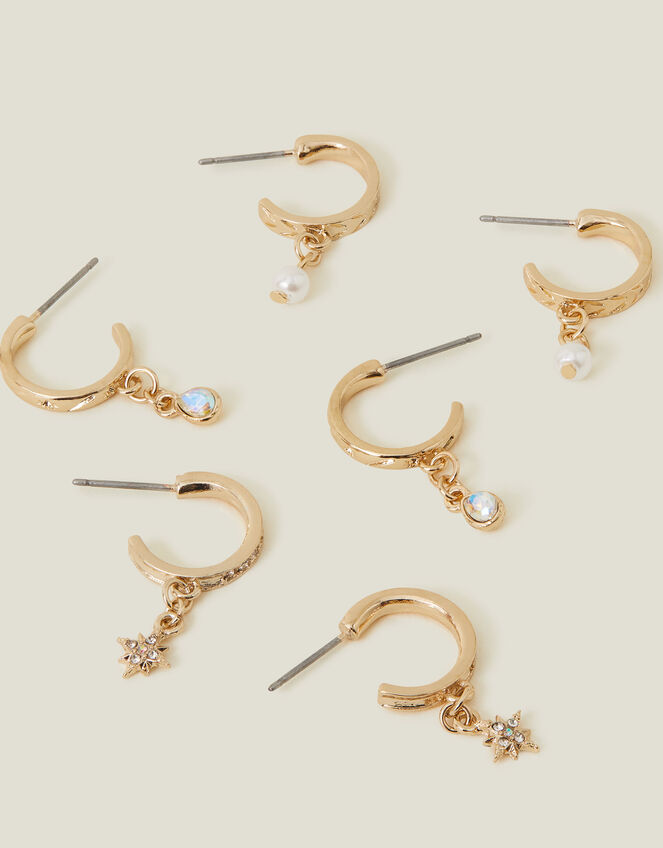 Star Huggie Hoop Earrings | Earrings | Accessorize UK