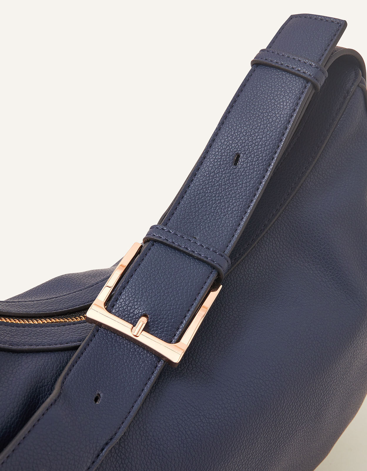 Navy blue over the shoulder 2024 bag