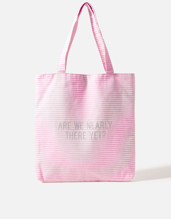 Girls Are We Nearly There Yet Shopping Tote Bag | Girls bags ...