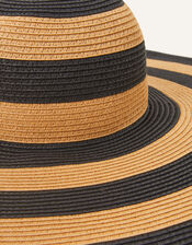 Stripe Floppy Hat, , large