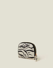 Zebra Print Coin Purse, , large