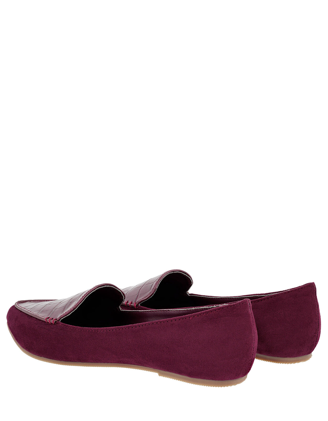 Point Toe Flat Shoes Red | Flat shoes 