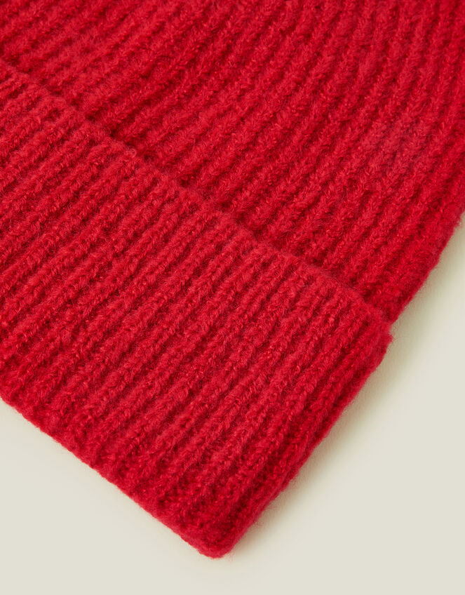 Soho Knit Beanie, Red (RED), large