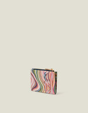 Swirl Print Card Holder, , large