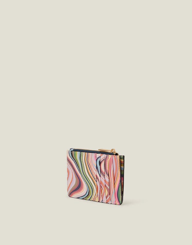 Swirl Print Card Holder, , large