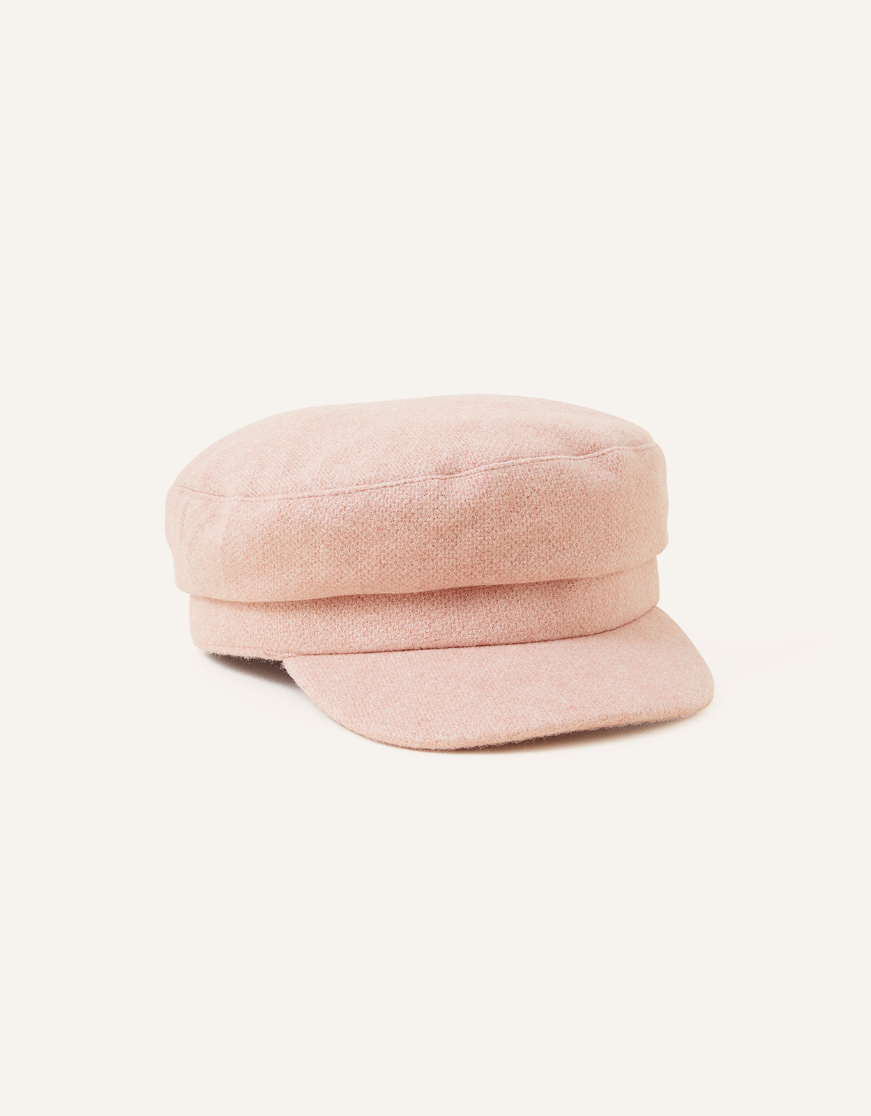 Accessorize Women's Soft Textured Baker Boy Hat Pink