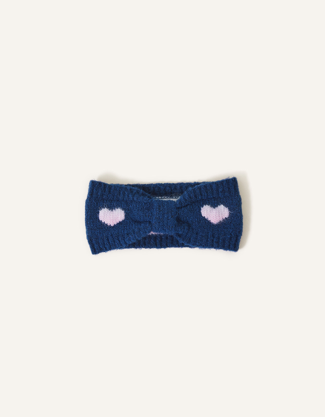 Accessorize Women's Girls Heart Knit Bando, Size: 22cm