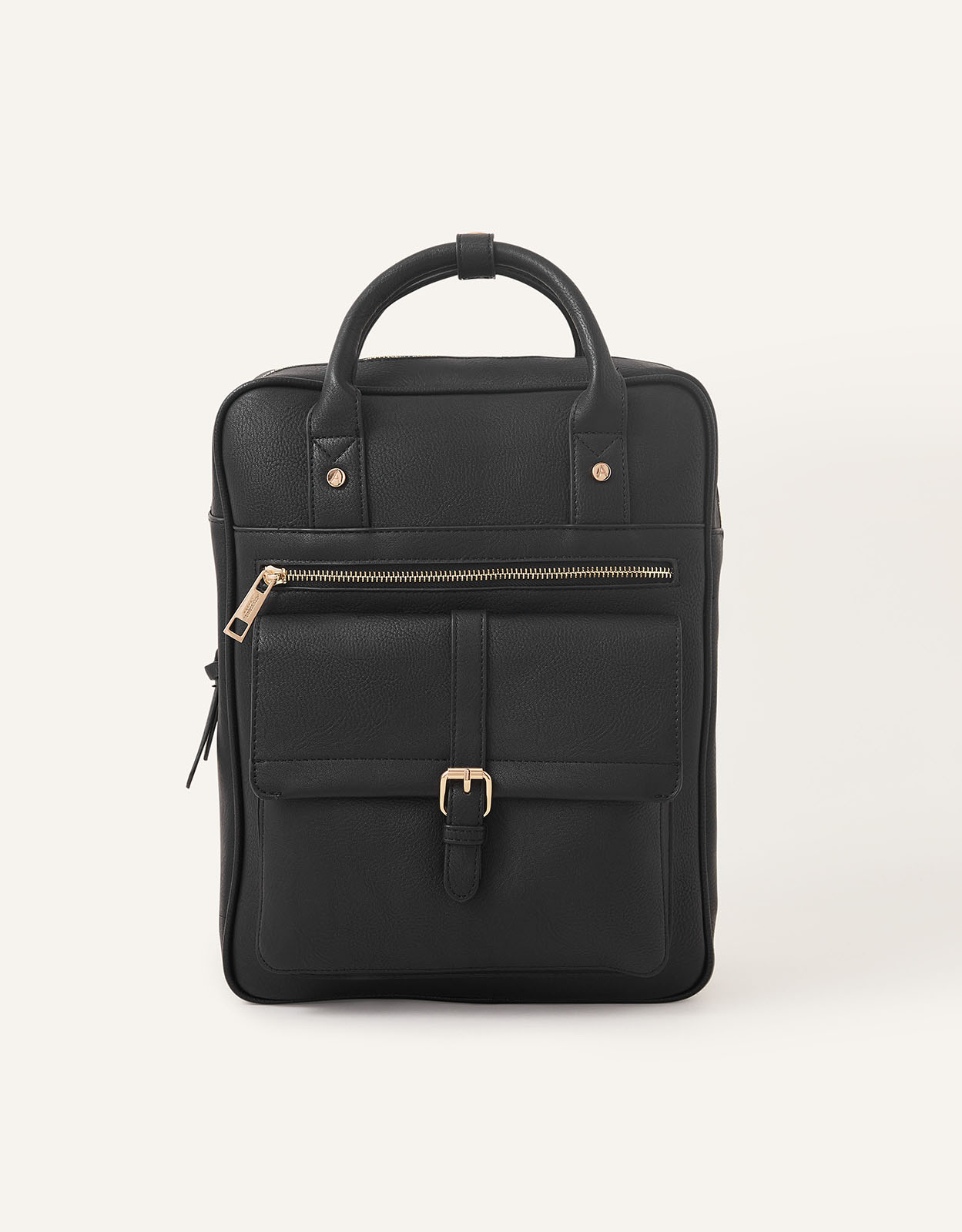 Accessorize Women's Black Harrie Backpack, Size: 35x29cm