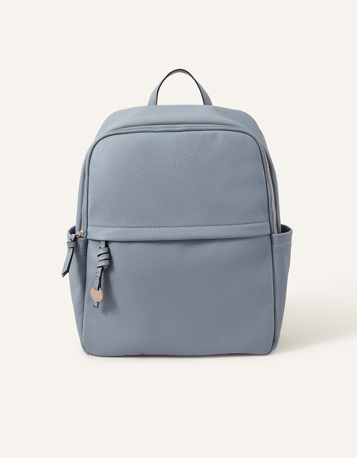 Accessorize Blue Smart Zip Around Backpack, Size: 29x34cm